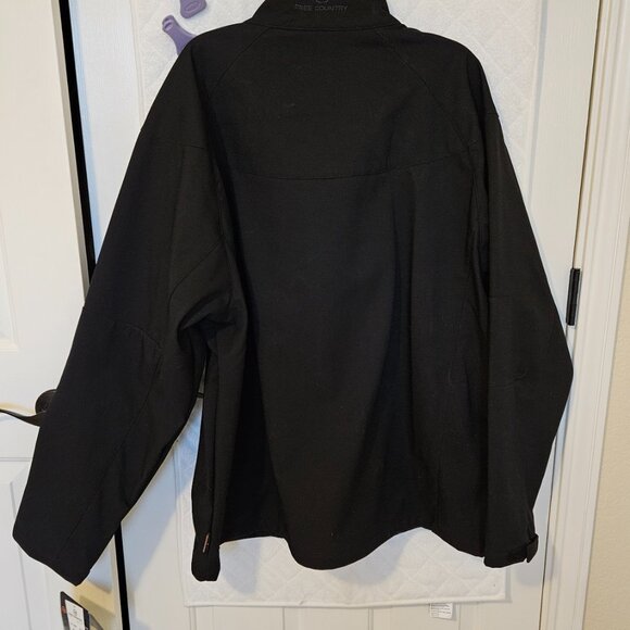 Free Country Men's Cubic Dobby Soft-Shell Jacket - Picture 6 of 9